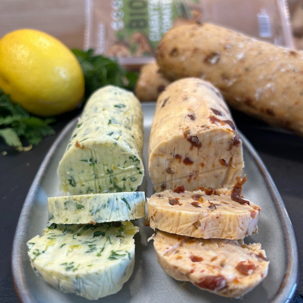 Kräuterbutter und Tomatenbutter zum Grillen – Schnitzer